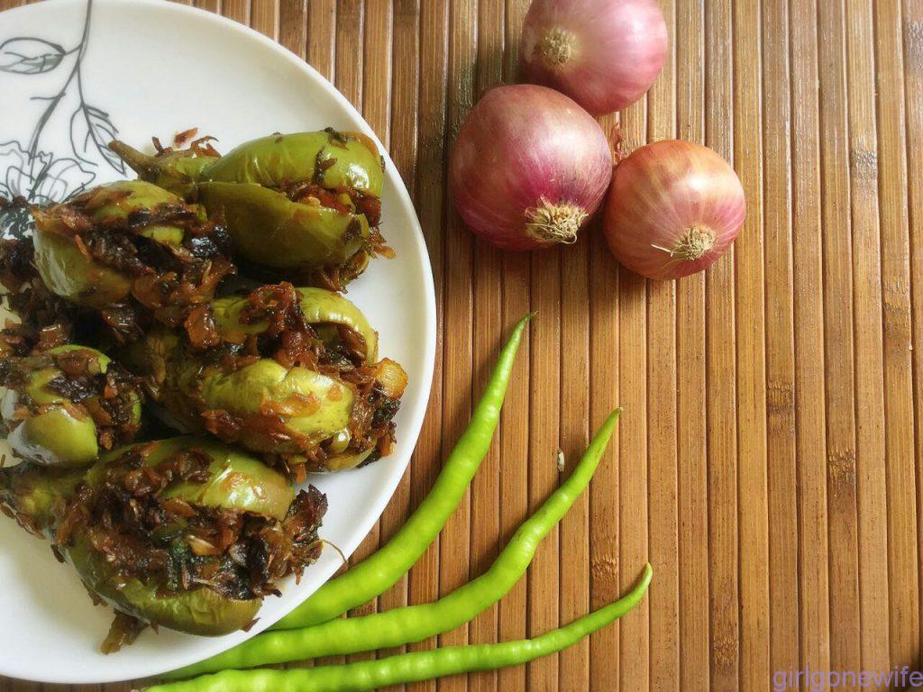 Brinjal Masala | Vankai Masala : Recipe for Brinjal Onion Masala