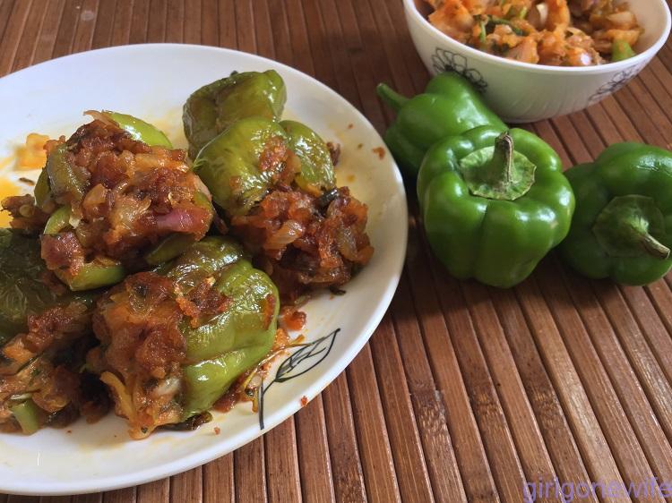 Potato Stuffed Capsicum