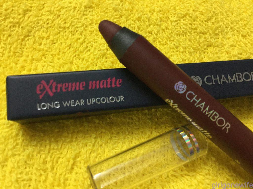 Chambor eXtreme matte Long Wear Lipcolour