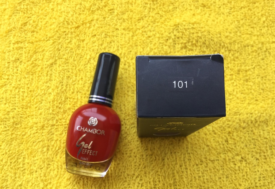 Chambor Gel Effect Nail Lacquer 101