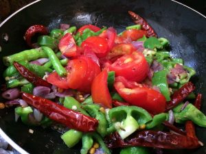 Capsicum chutney - 08