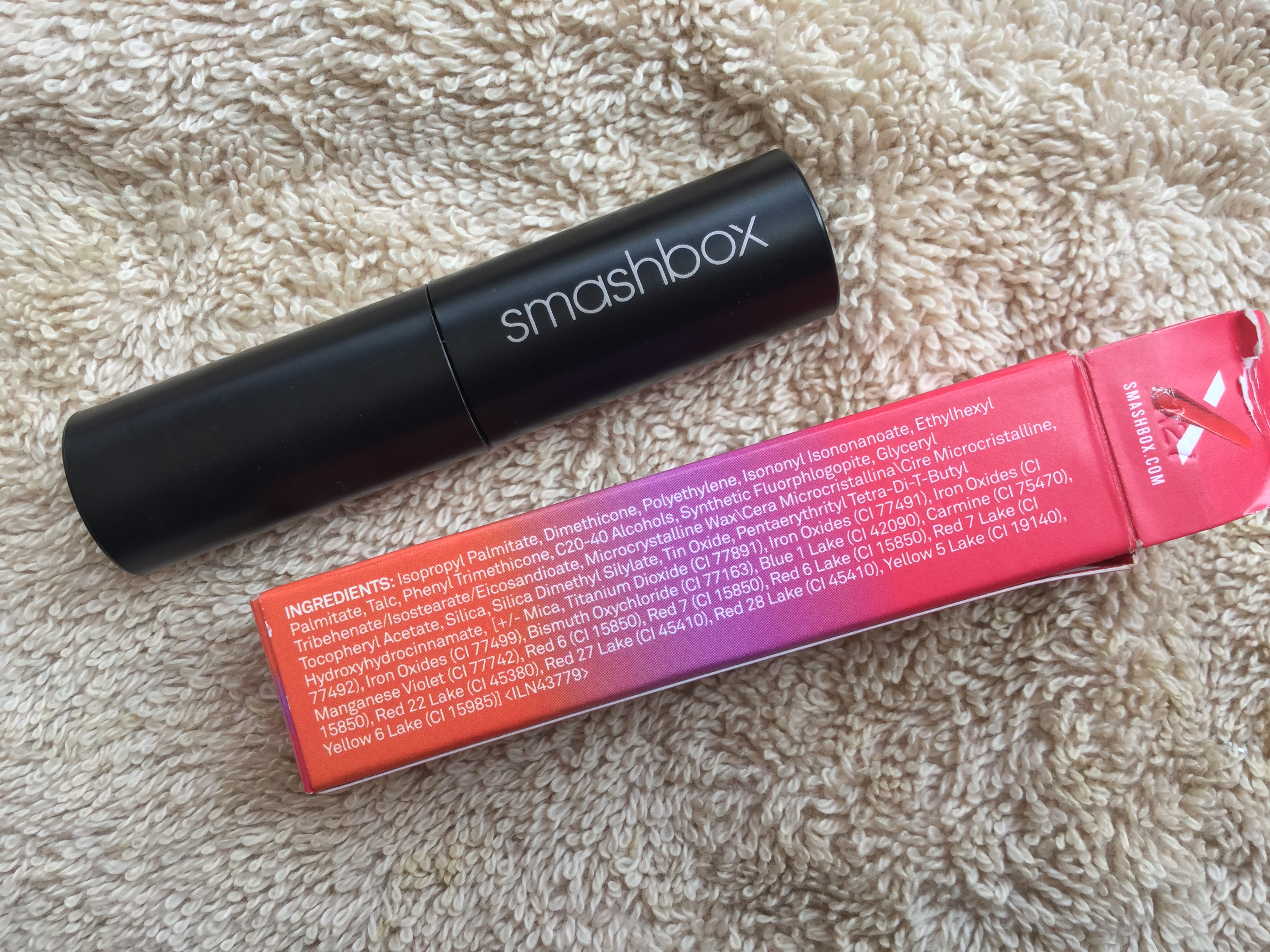 smashbox triple tone lipstick