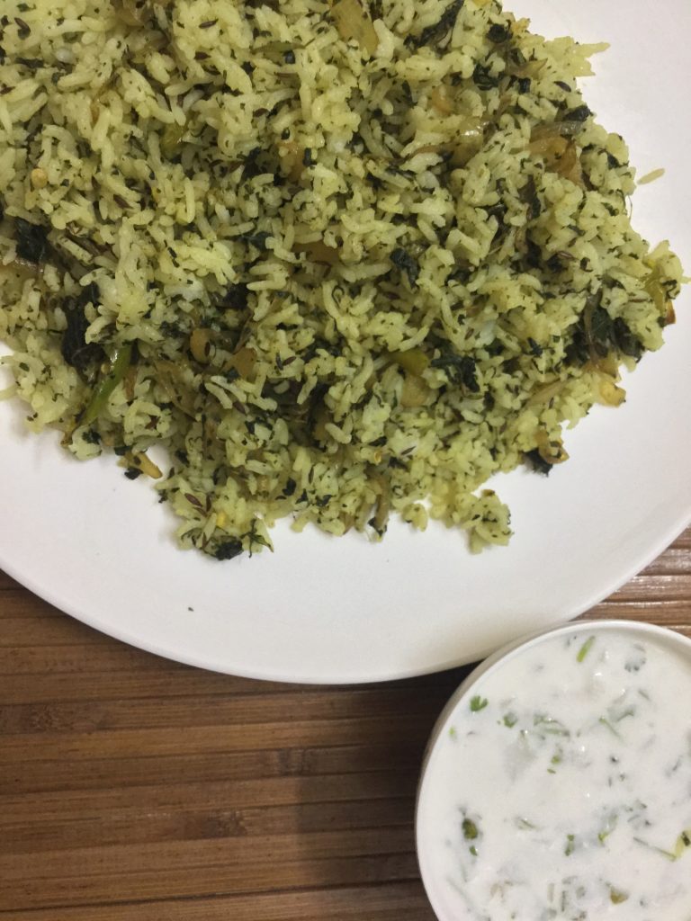 Pudina Rice Recipe: How to make quick and easy Pudina Rice.