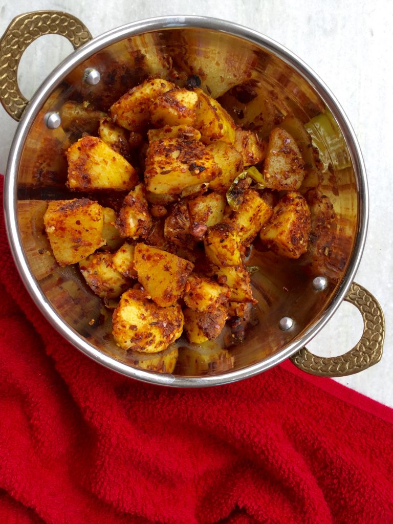 Potato Tamarind Curry : Recipe for Potato Tamarind curry